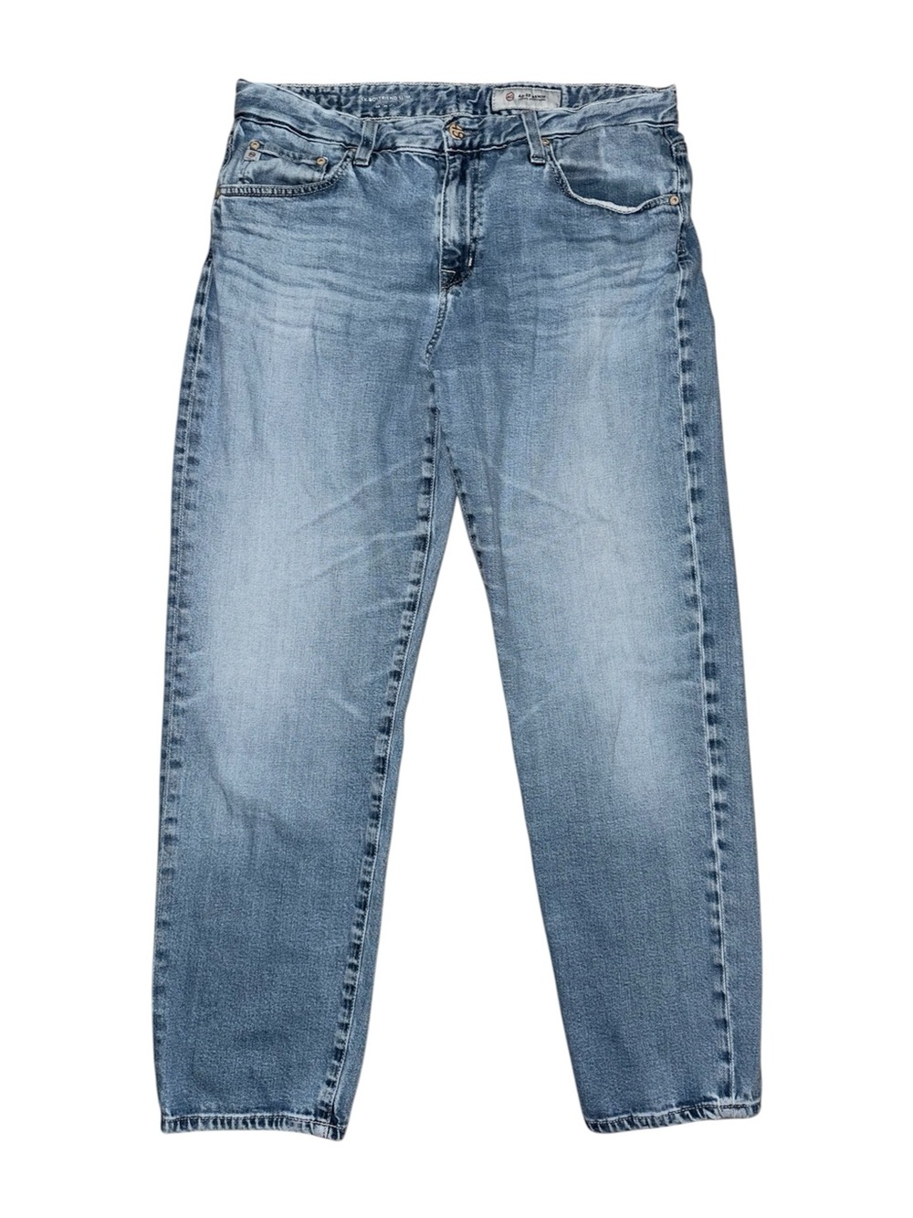 Adriano Goldschmied AG Jeans Ex-Boyfriend Slim Slouchy Slim Light Wash 30R EUC